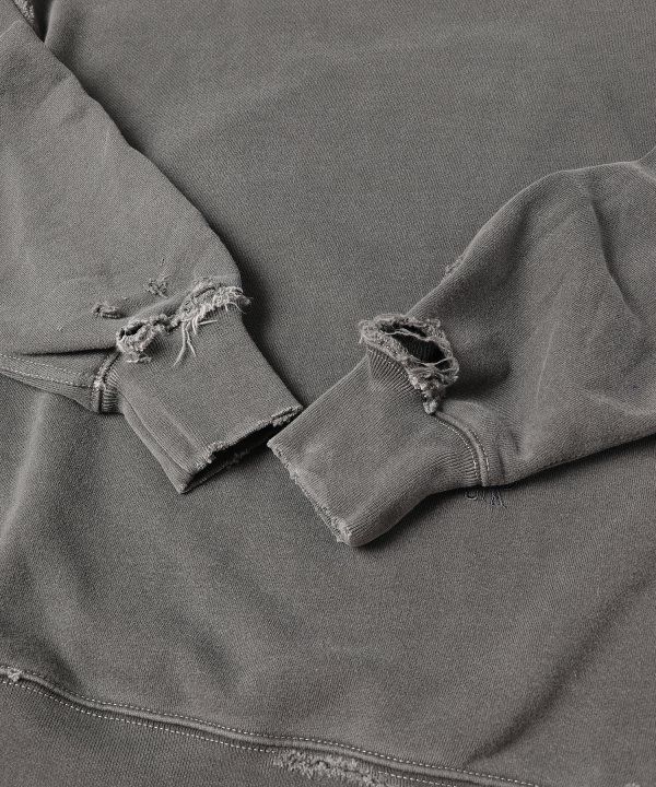 PIGMENT DAMAGE SWEAT/BLACK