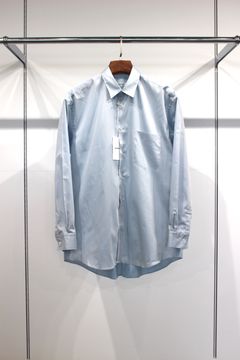 200/2 SUPIMA TWILL REGULAR COLLAR SHIRT/L.BLUE