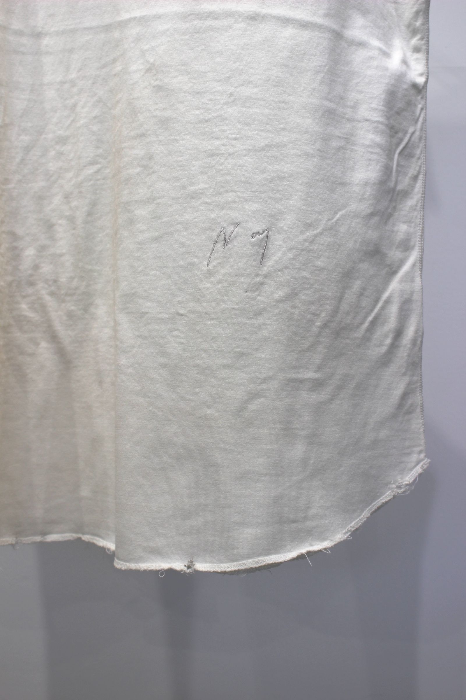 [ラスト1点] UNEVENNESS TANK TOP | G.WHITE | タンクトップ