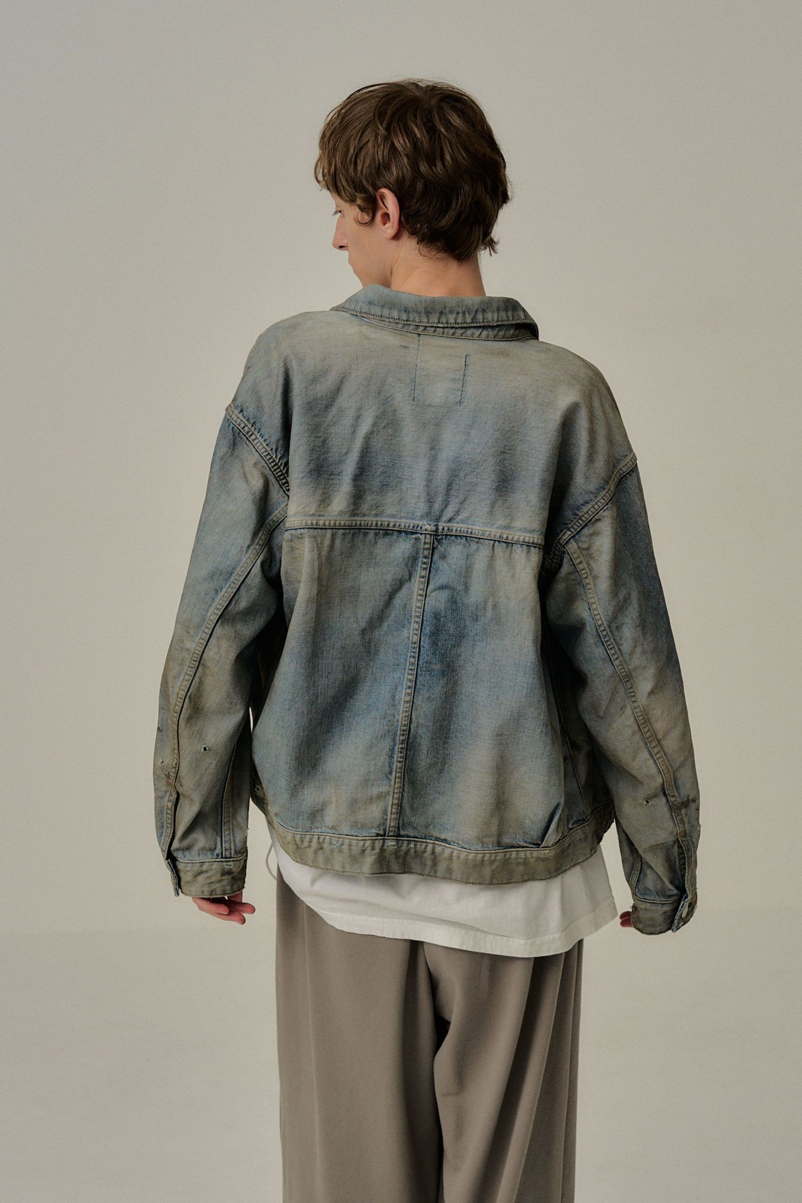 [ラスト1点] AGING DENIM JACKET | INDIGO | デニムジャケット