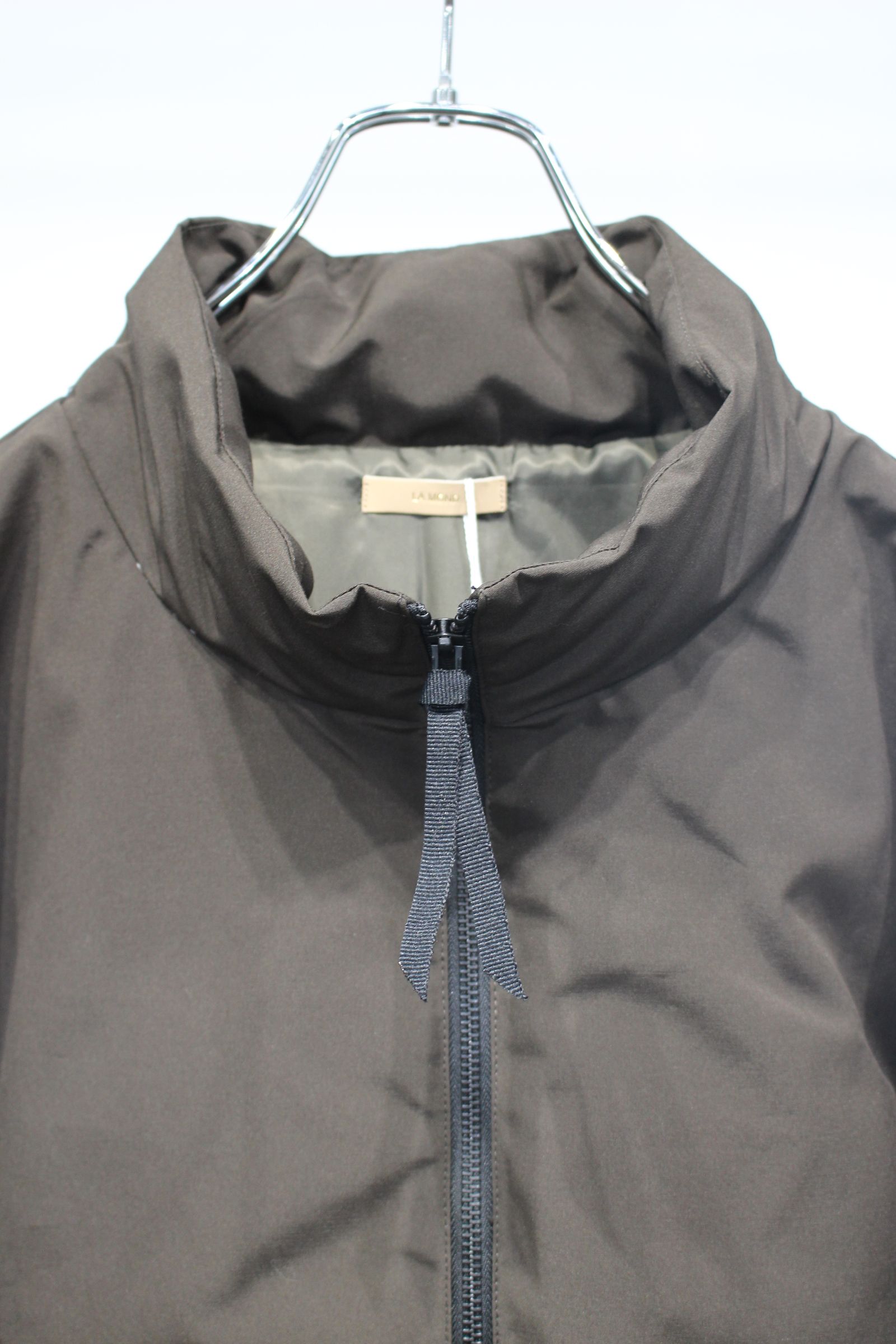 WEATHER CLOTH DOWN BLOUSON | DARK BROWN | ダウンジャケット