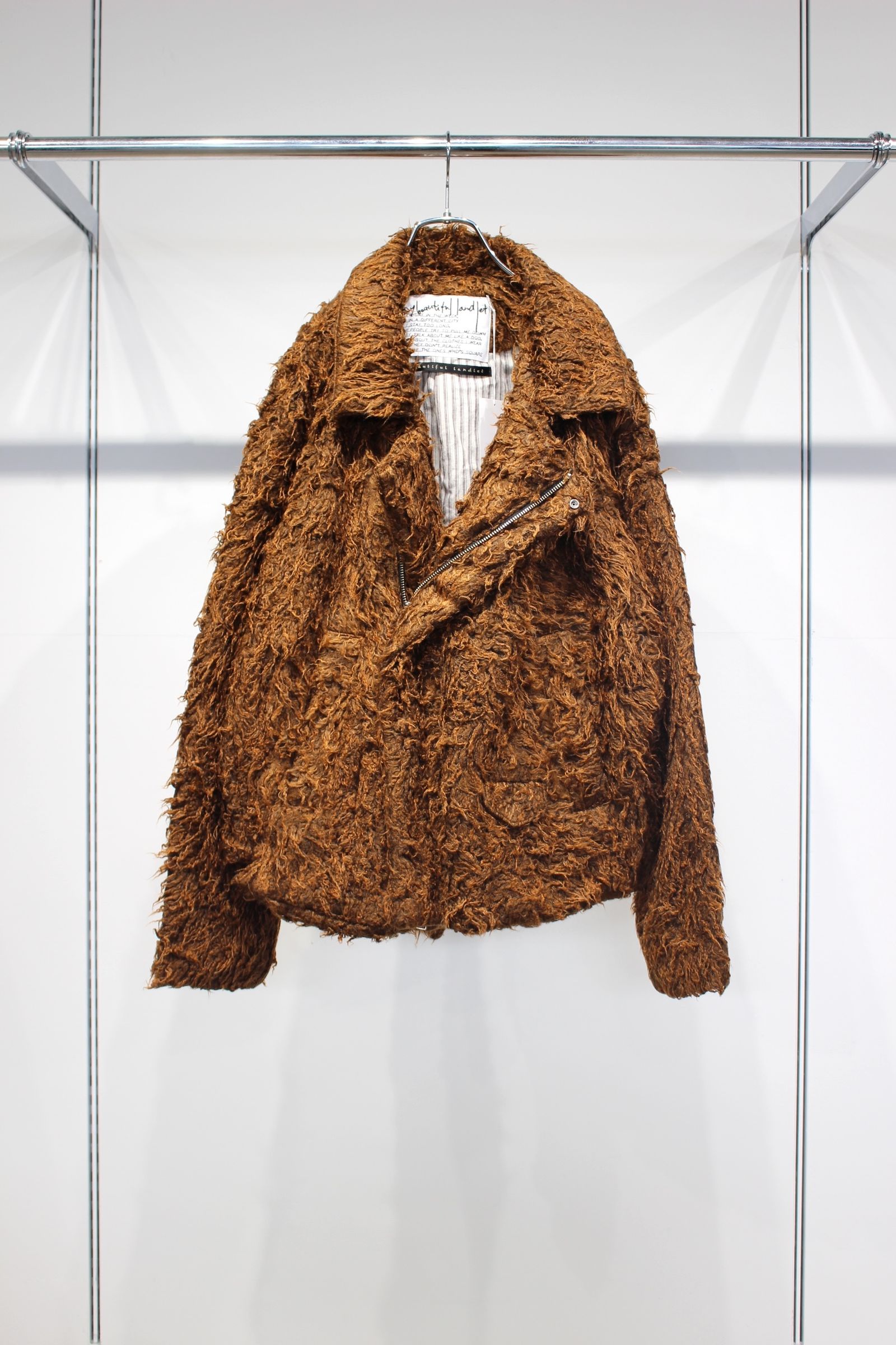 SHAGGY RIDERS JACKET | ORANGE | ライダースジャケット