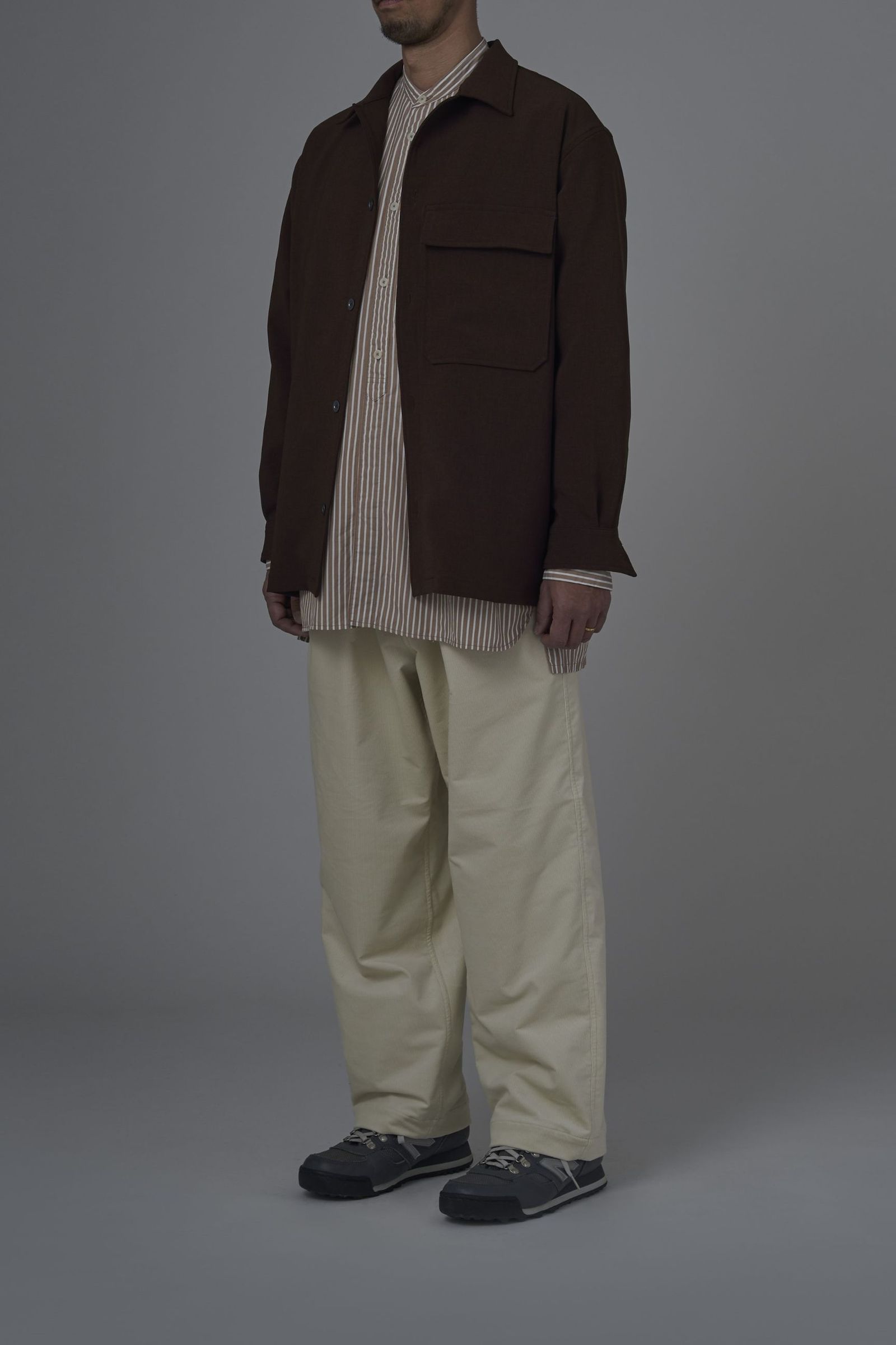 MASON Shirts/BROWN/シャツ