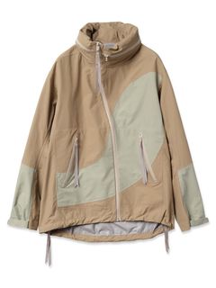 3L SHELL JACKET/BEIGE-MINT