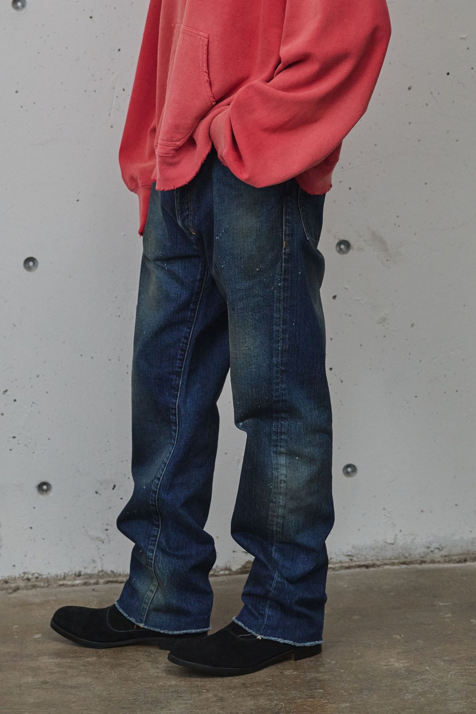 #07 SLIM STRAIGHT 5P DENIM PANTS | INDIGO | デニムパンツ