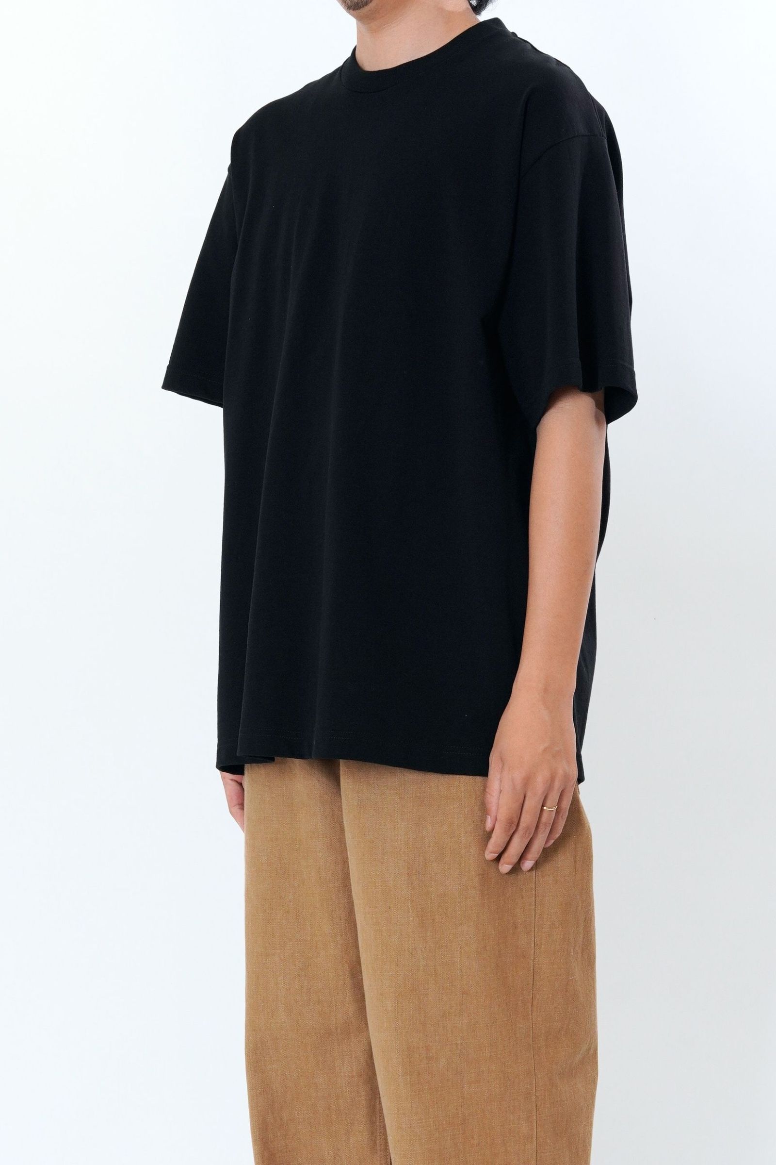 [ラスト1点] S/S T-SHIRTS | BLACK | カットソー
