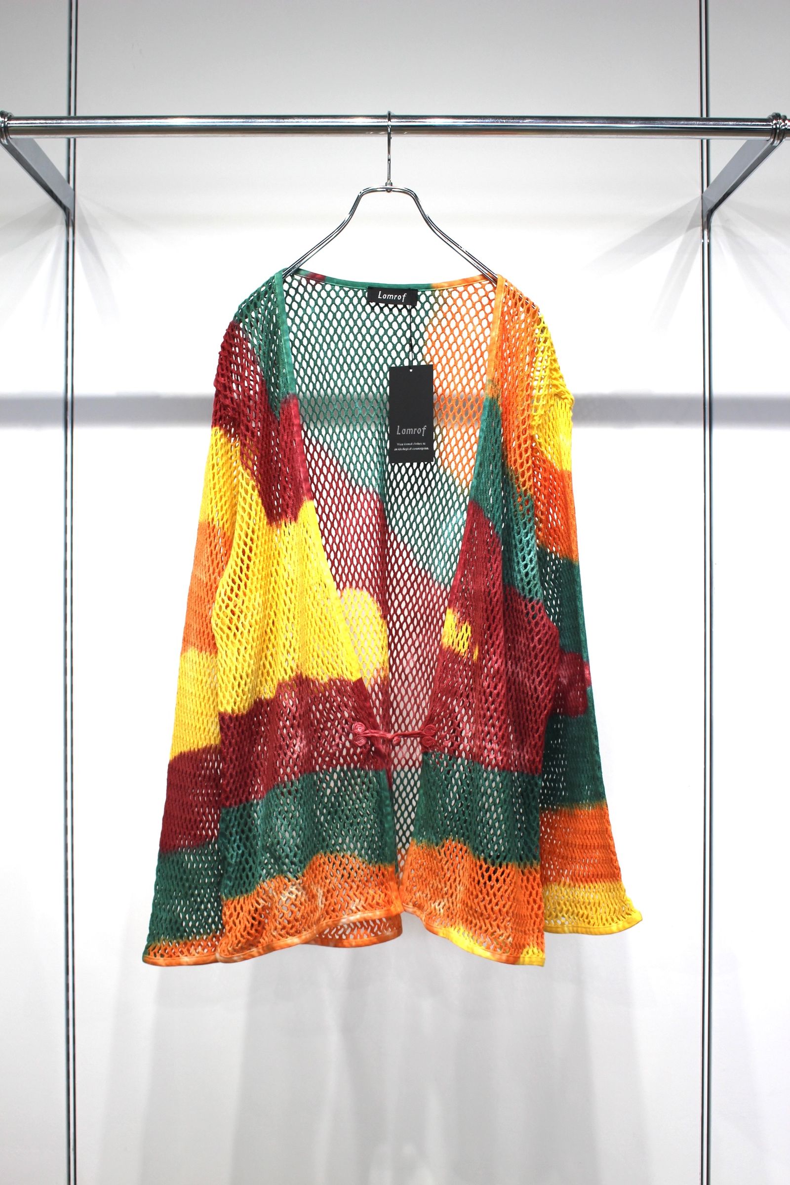 Lamrof - Ami Art Cardigan | MULCH MIX | アミカーディガン