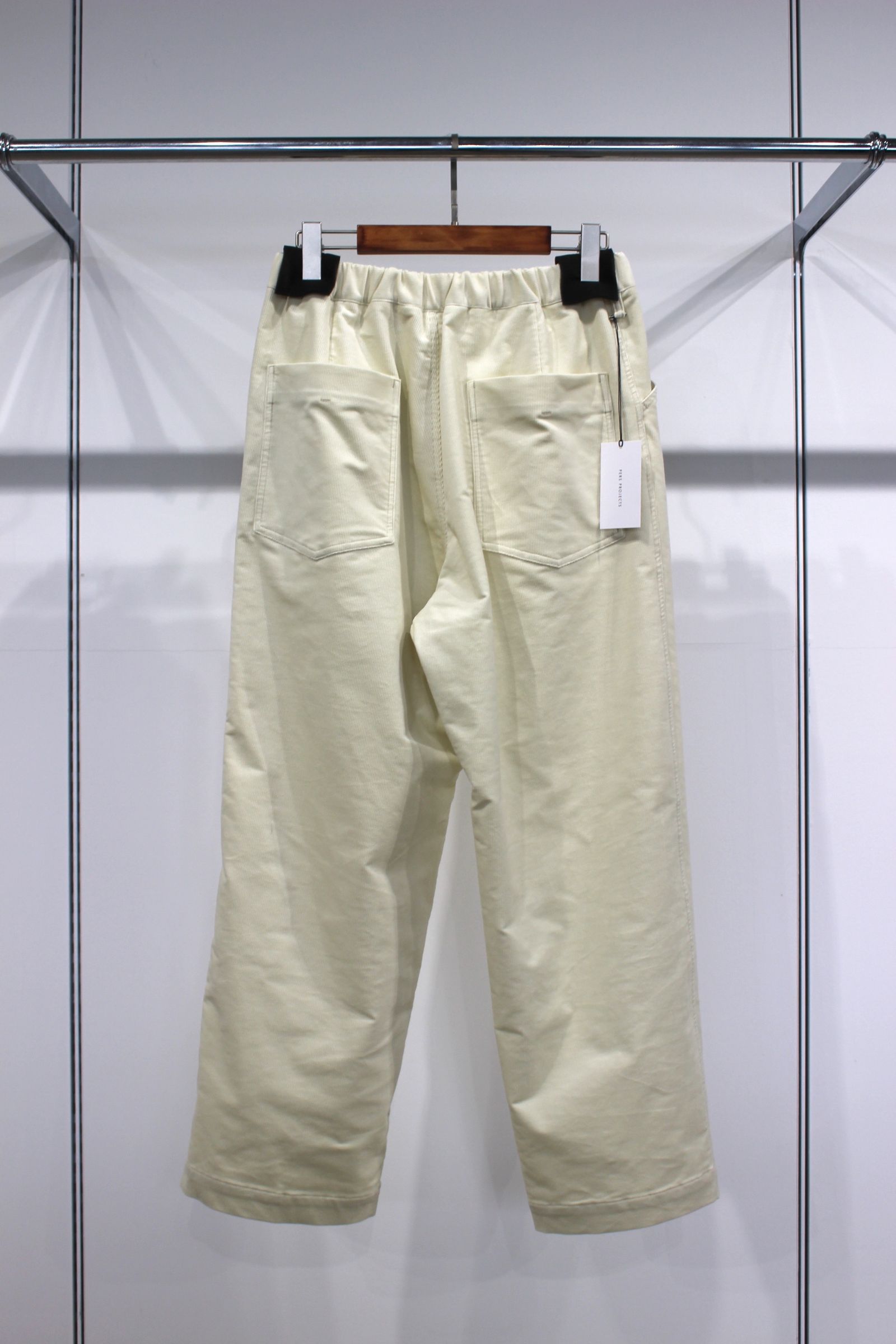 DEVIN Cords Ez Trousers | IVORY | パンツ