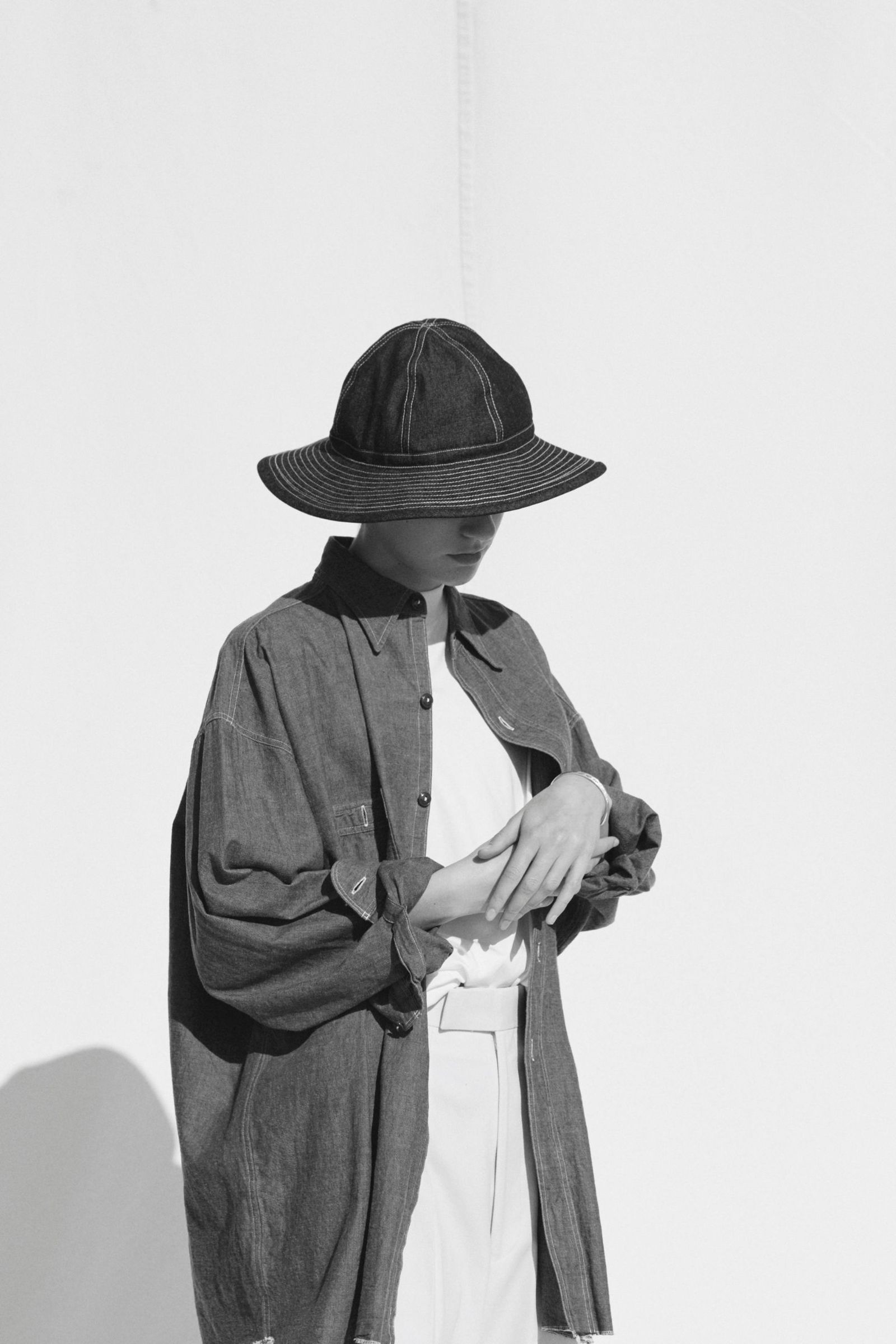 COTTON GABARDINE ARMY HAT/ハット