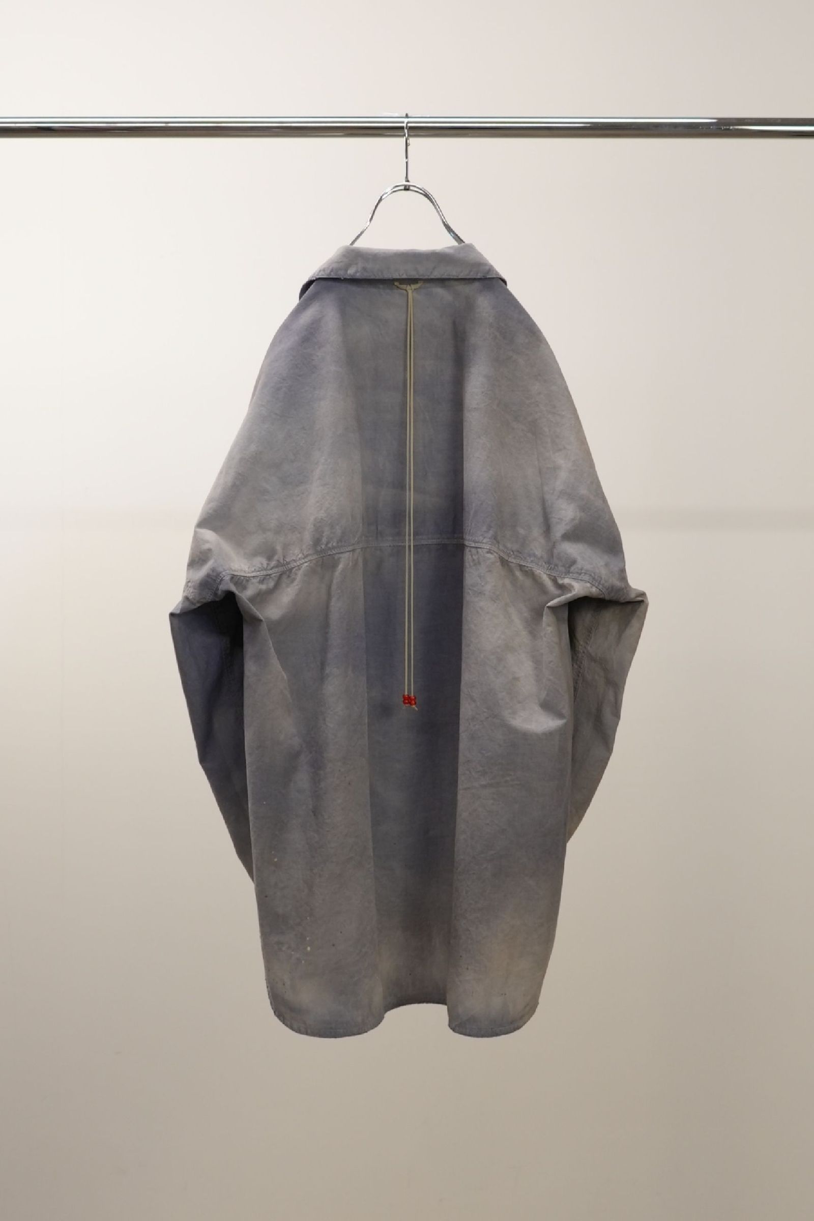 AGING CHAMBRAY LONG SHIRT | DUSKY PURPLE | シャンブレーシャツ