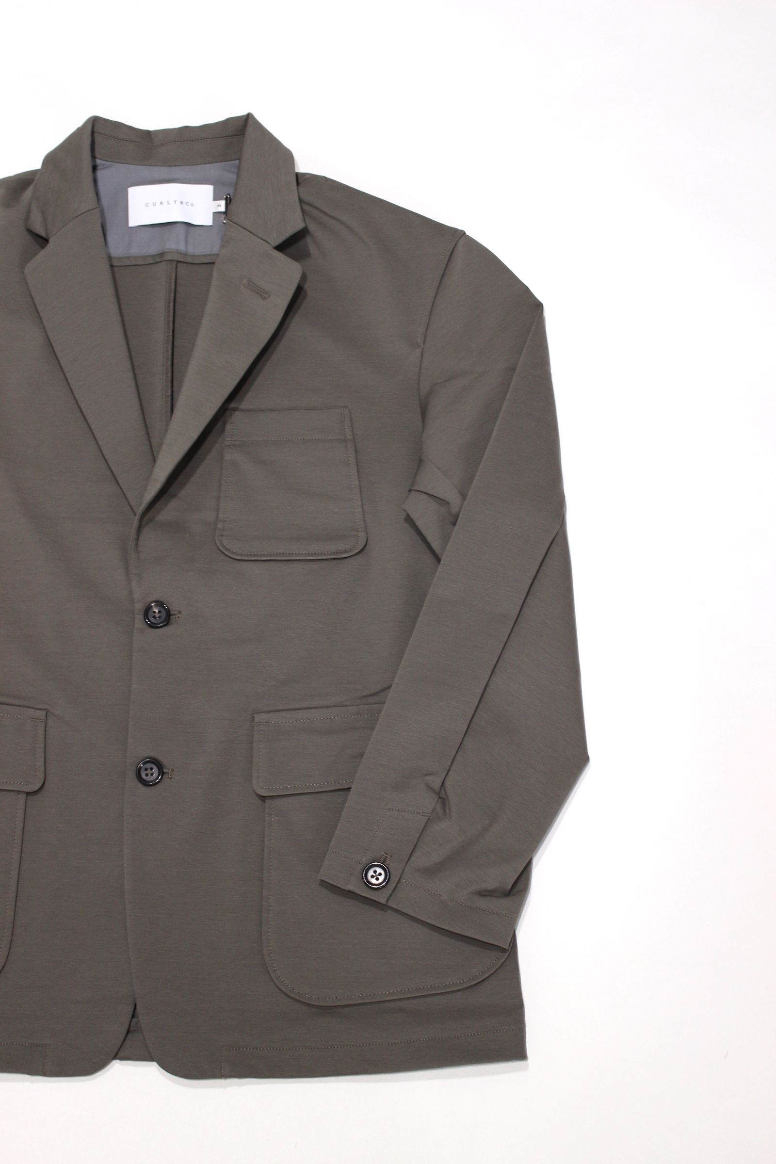 CURLY - BLEECKER JACKET “Plain”/テーラードジャケット