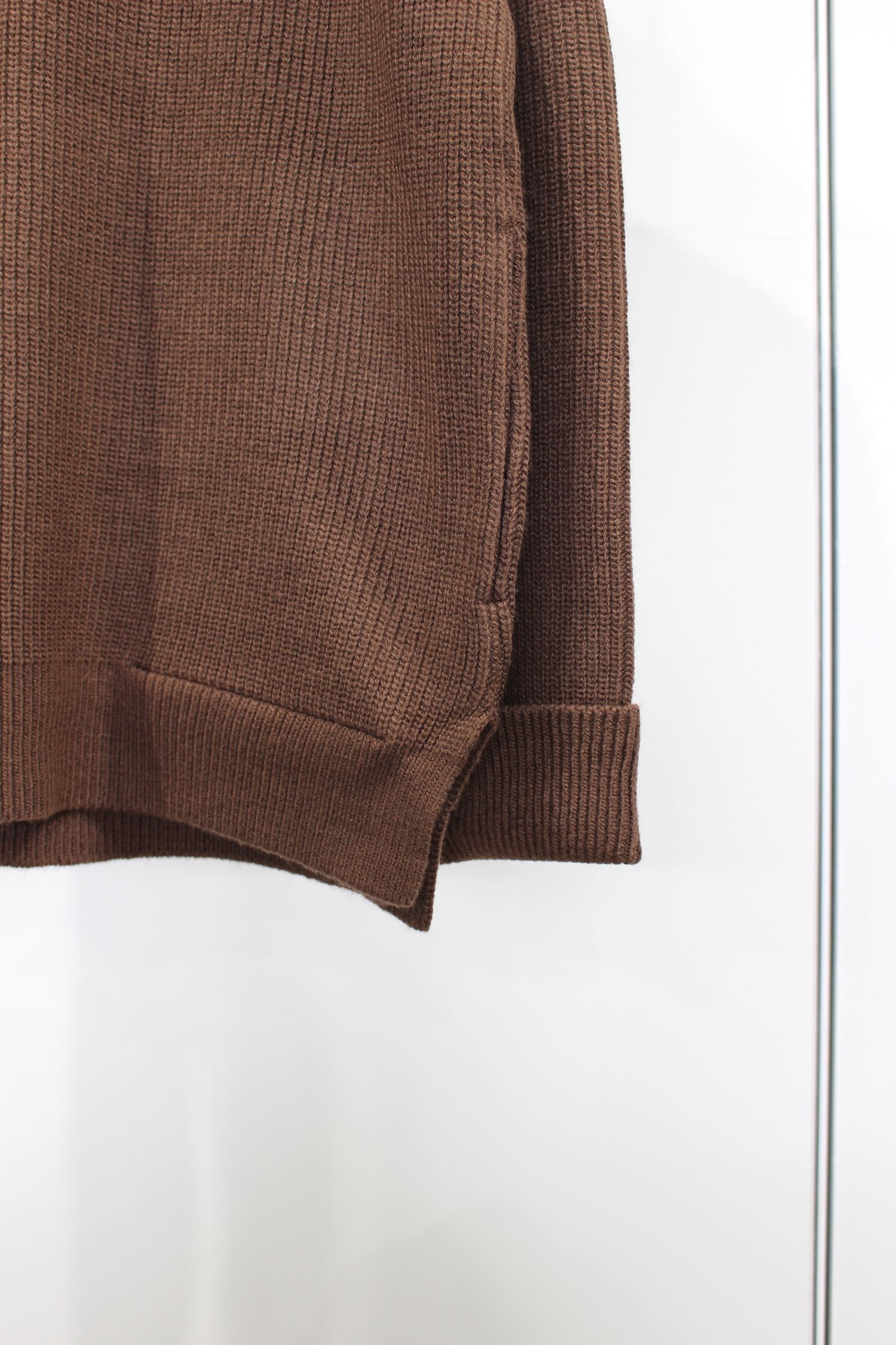 AZTEC CN SWEATER/MOCHA