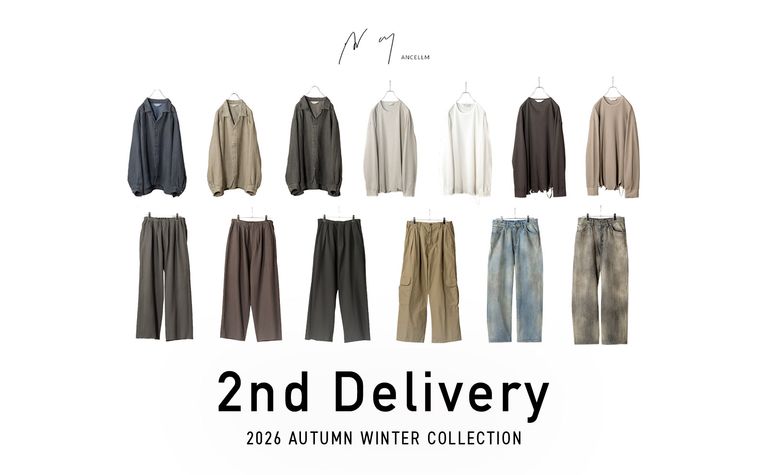 ANCELLM 26  AW 2nd Delivery | New Item