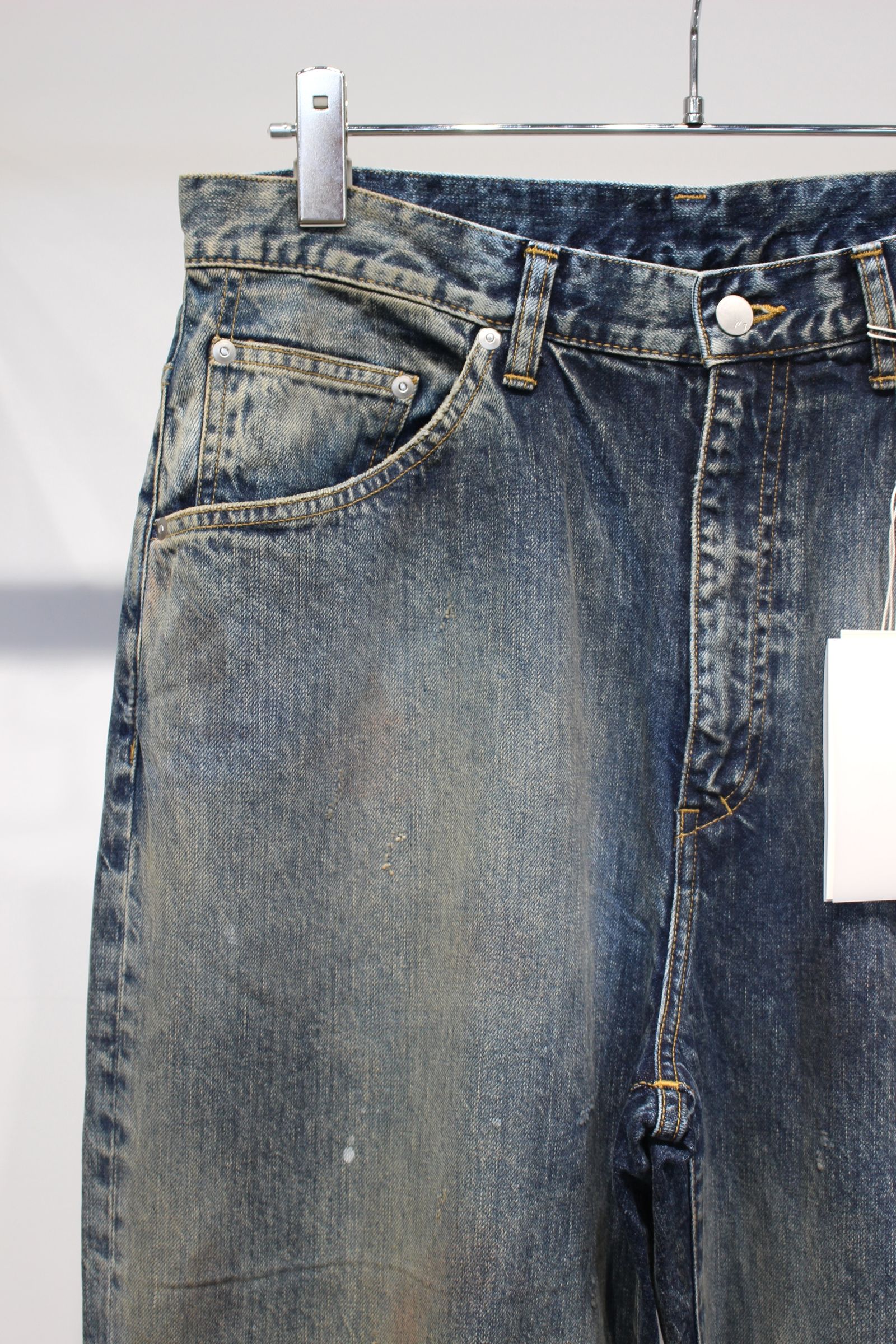 [ラスト1点] #02 TAPERED 5P DENIM PANTS | INDIGO | デニムパンツ