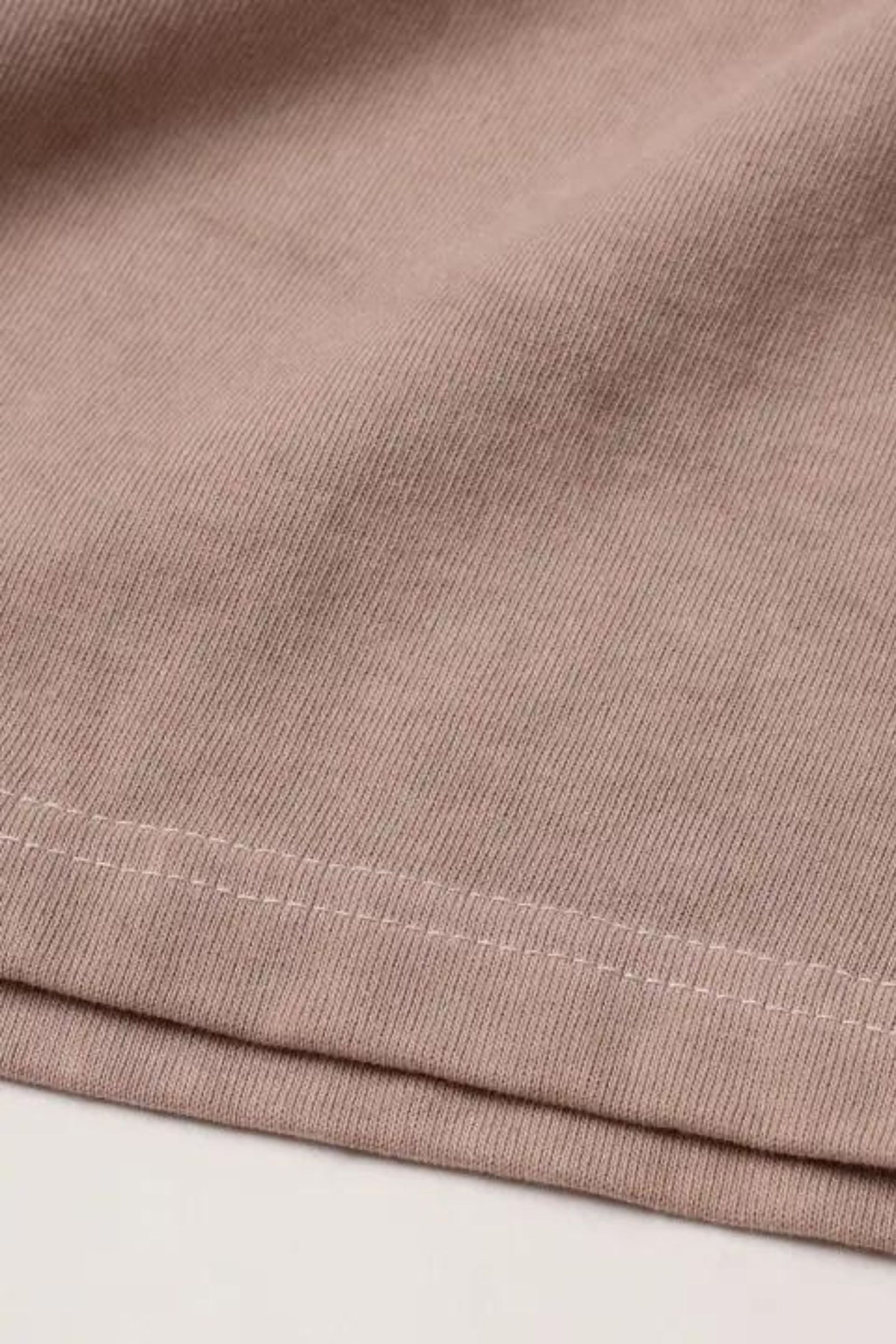 OVERDYE EMBROIDERY L/S TEE | LIGHT PINK | カットソー