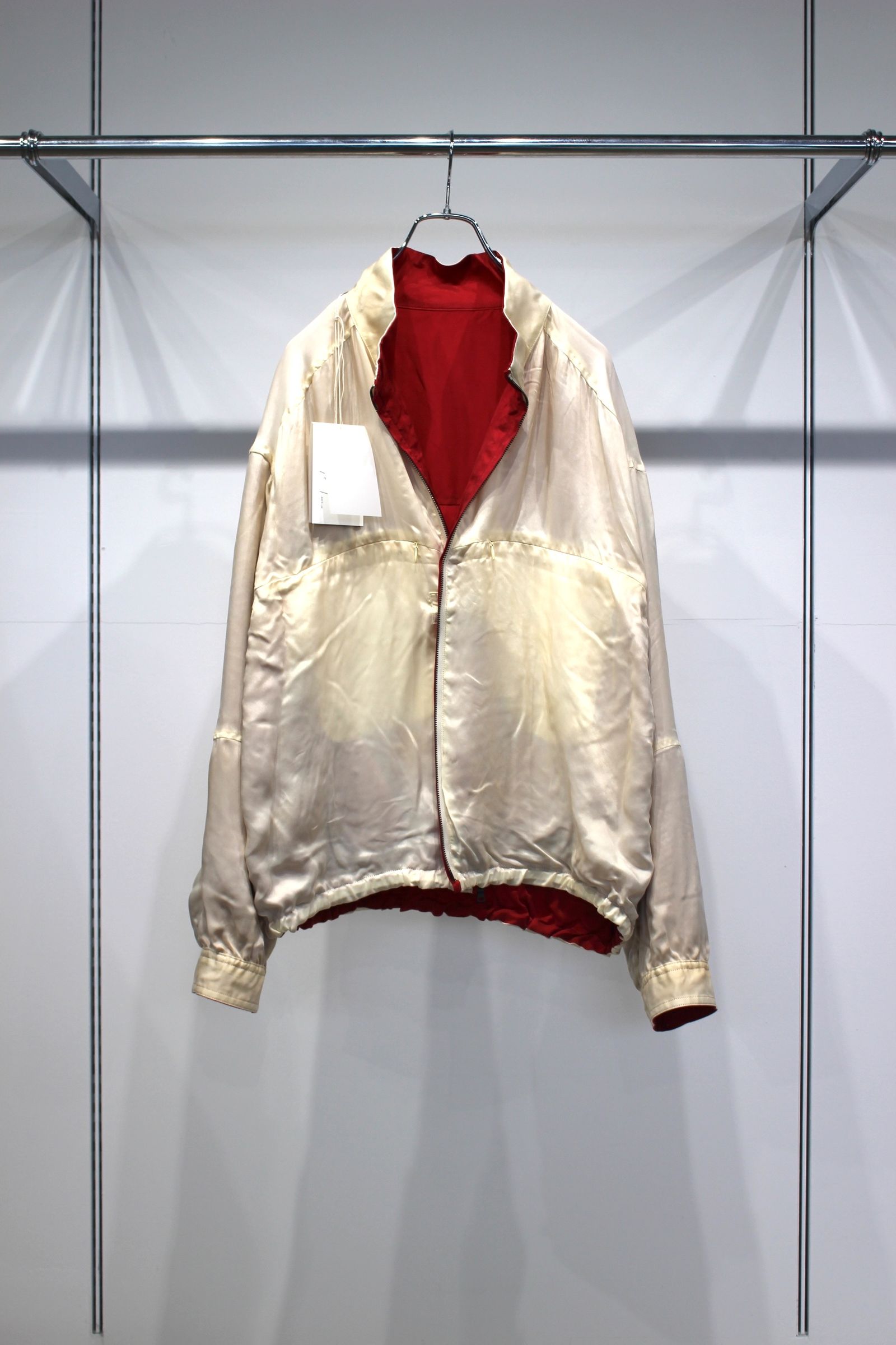 [ラスト1点] CUPRO REVERSIBLE JACKET | RED | リバーシブルジャケット