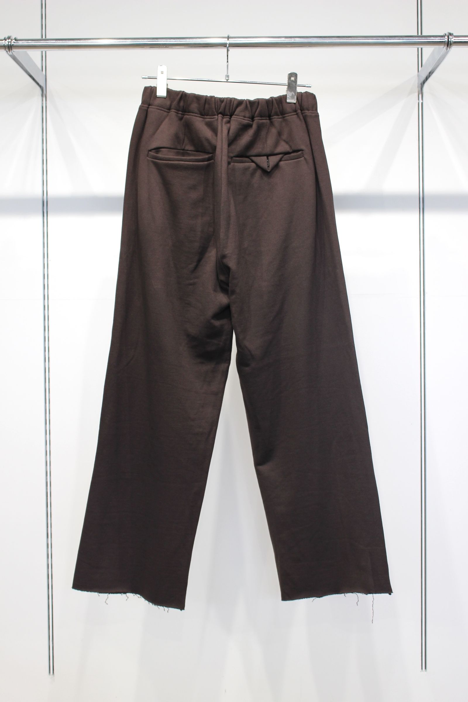 SWEAT SLACKS | BROWN | スウェットスラックス