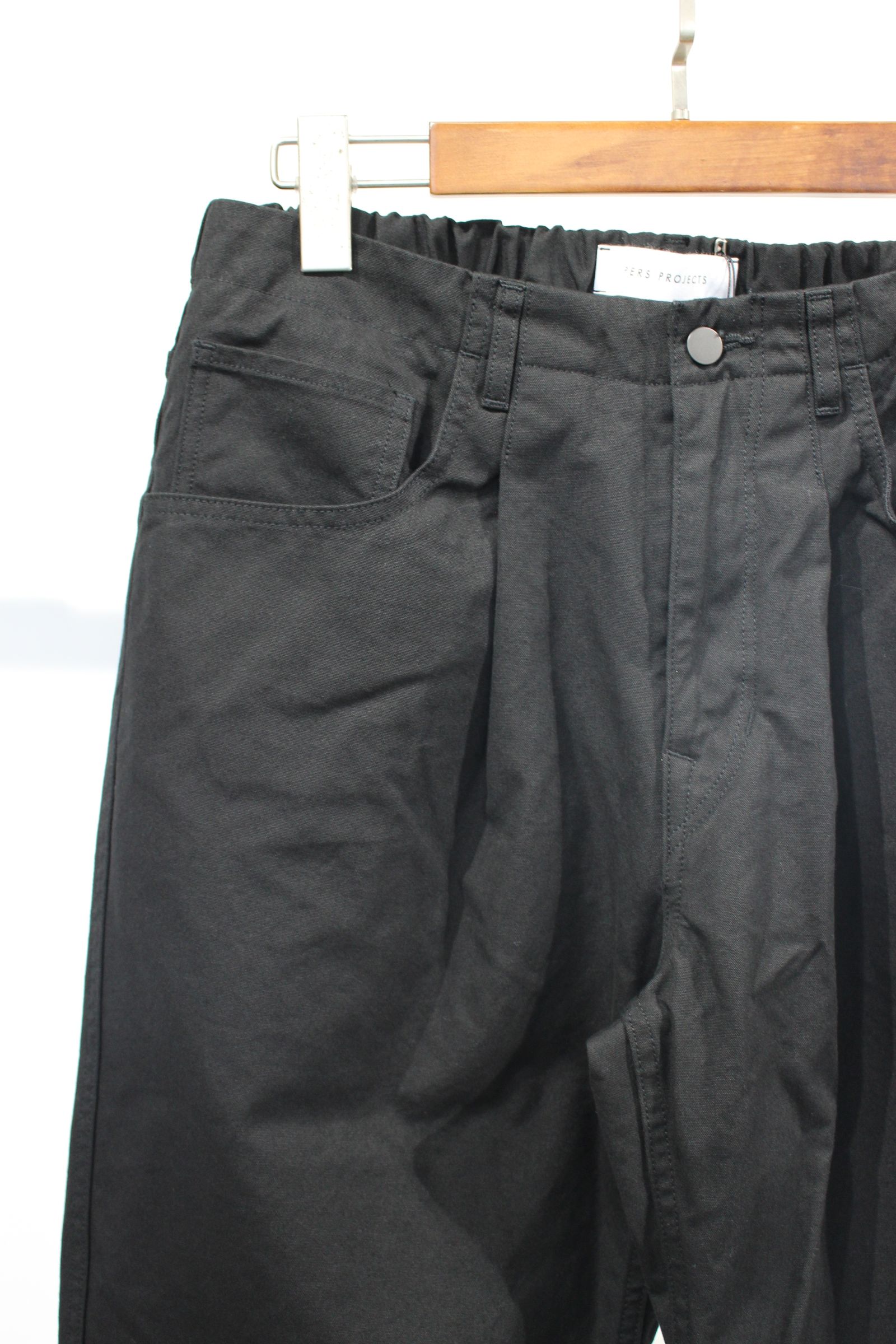 [ラスト1点] LIAM BEZ 5P JEANS ”CANVAS” | BLACK | パンツ