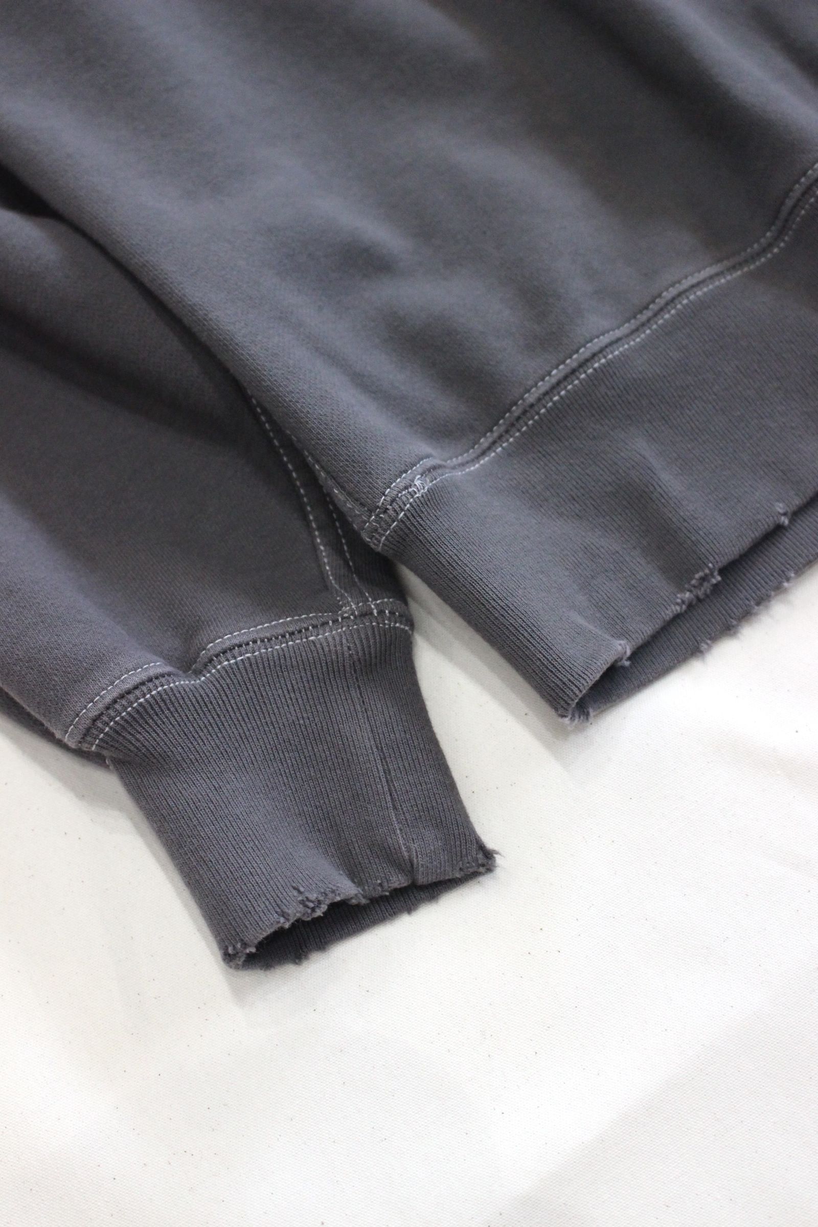 J LOGO DAMEGE SWEAT CREW | BLACK | スウェット