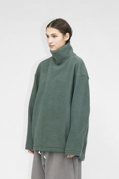 PILE NAPPING BRUSHED HIGH-NECKED/ハイネックトレーナー