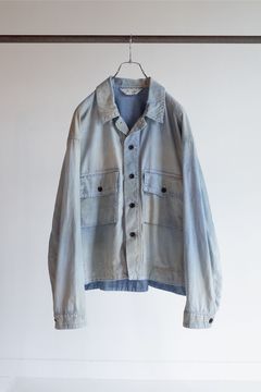 CHAMBRAY SHIRTS JACKET/INDIGO