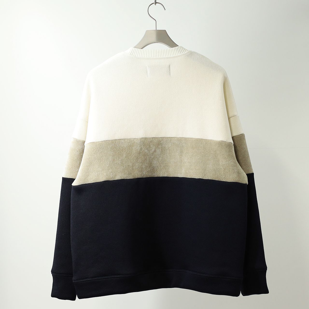 TRICOLOR VINTAGE P/O | SNOW | クルーネックプルオーバー