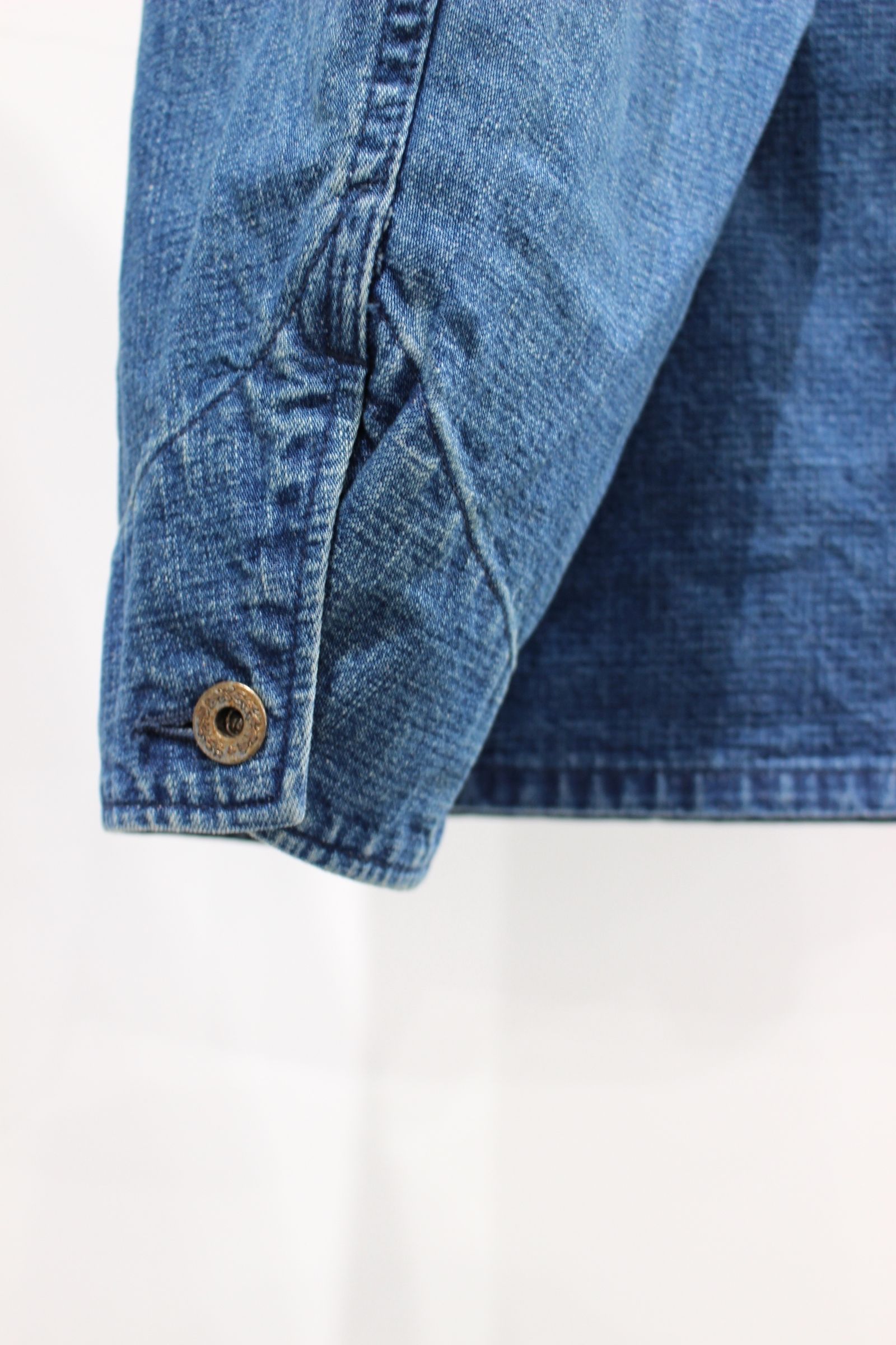 USED,30s USMC UTILITY DUNGAREE JACKET/U.NAVY