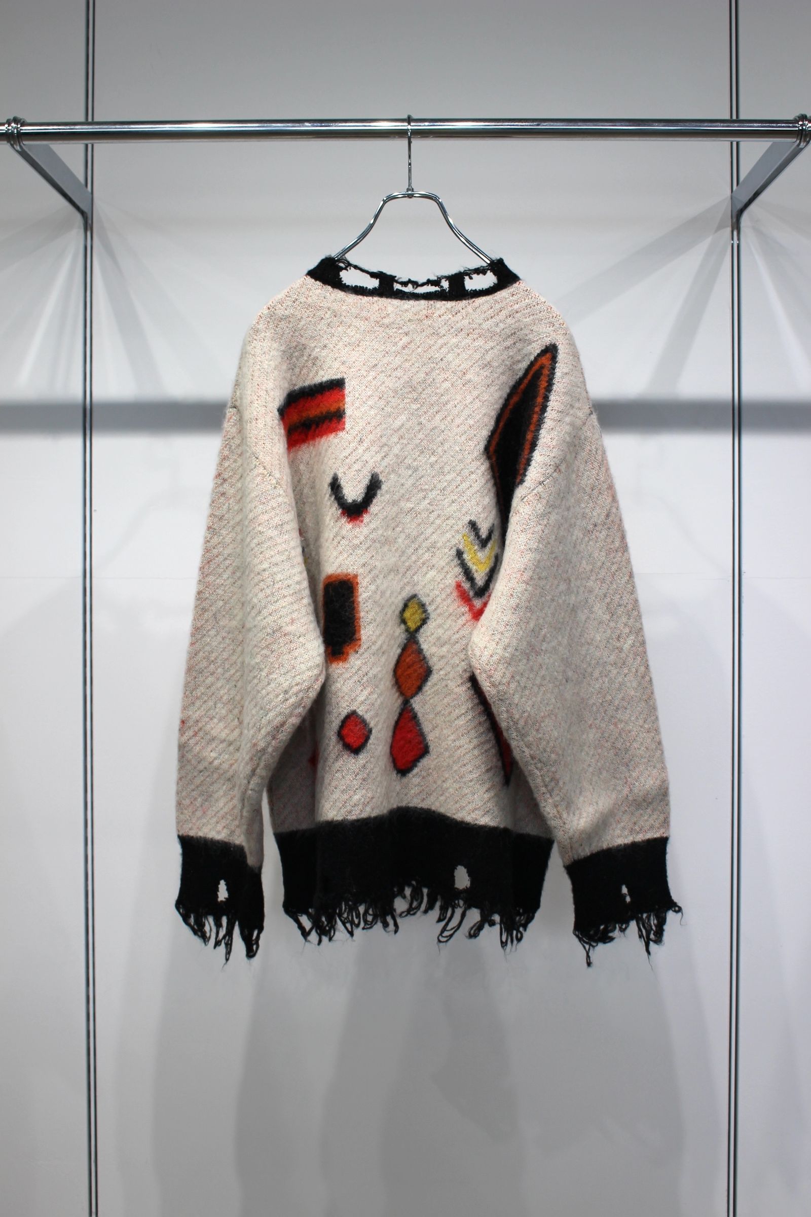 Berber Design Knit | OFF WHITE | ダメージニット