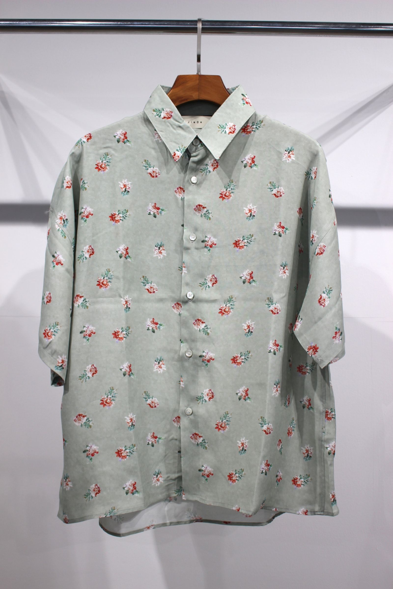 JieDa - FLOWER OVERSIZED SHIRT S/S/シャツ | NapsNote