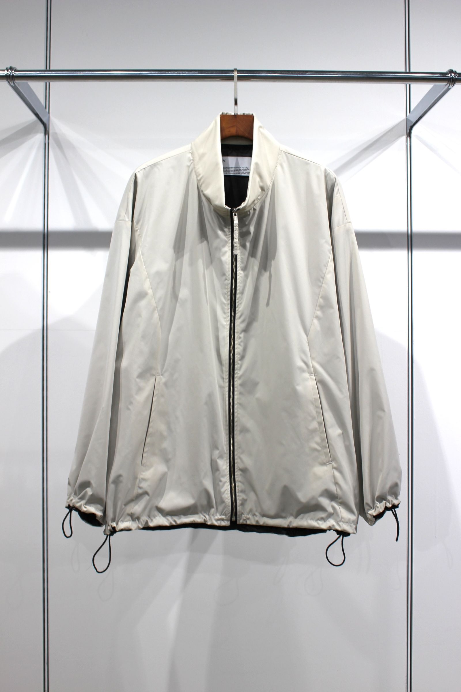 VOAAOV - TYPEWRITER Reversible Blouson/LIGHT GRAY | NapsNote