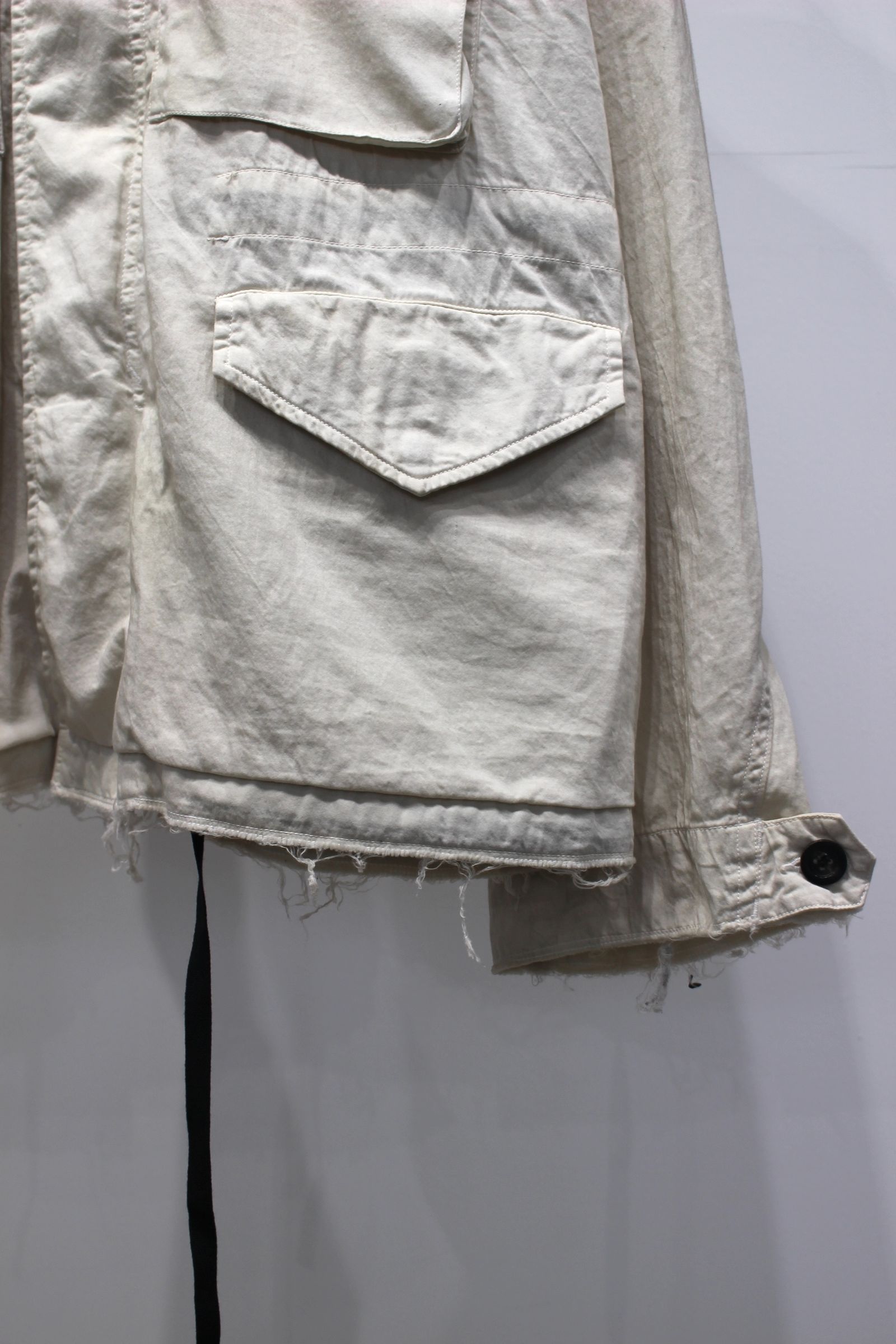AGING FIELD JACKET | WHITE | フィールドジャケット
