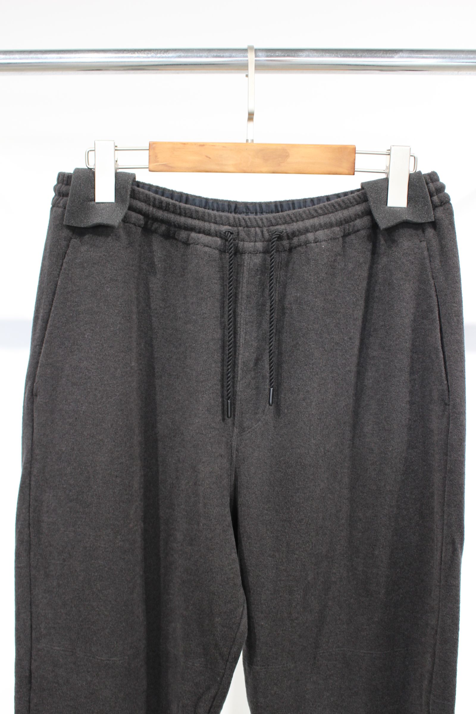 WOOL FLEECE JOGGER/GUNMETAL