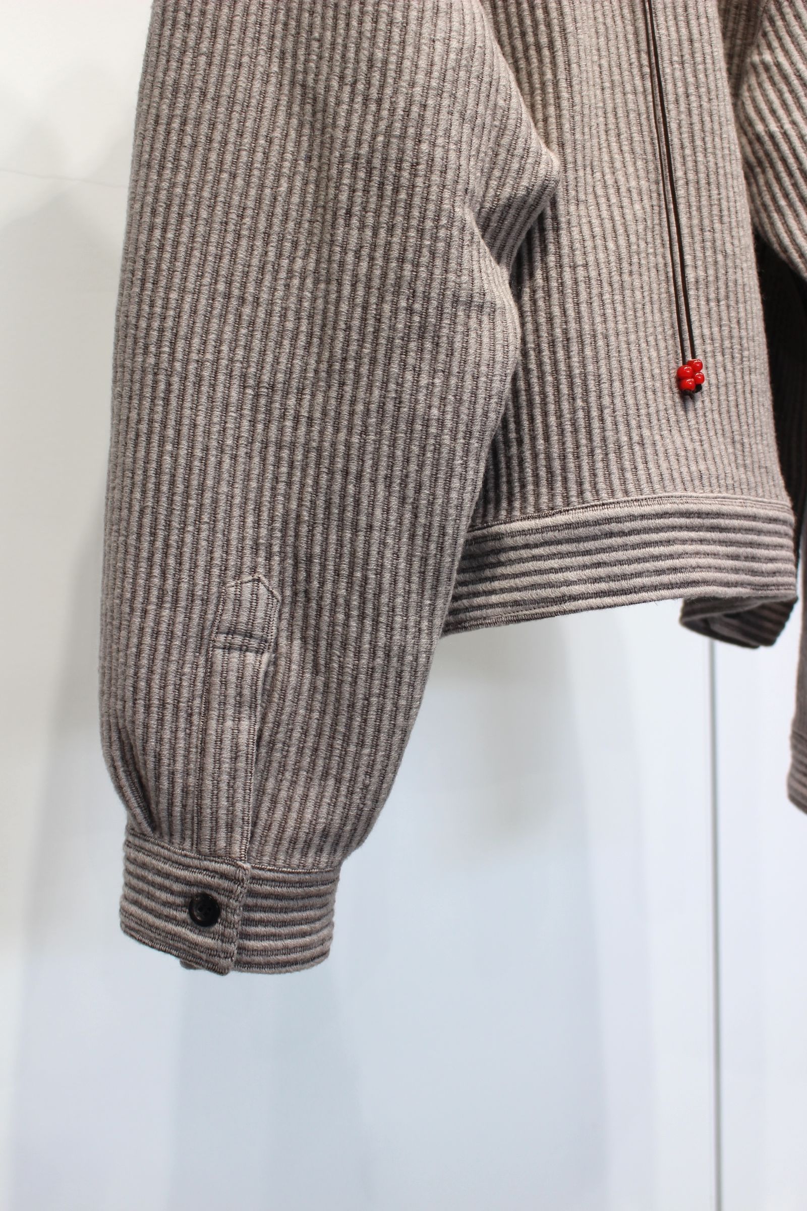 WOOL CORDUROY WORK SHIRT JACKET | SAND | シャツジャケット