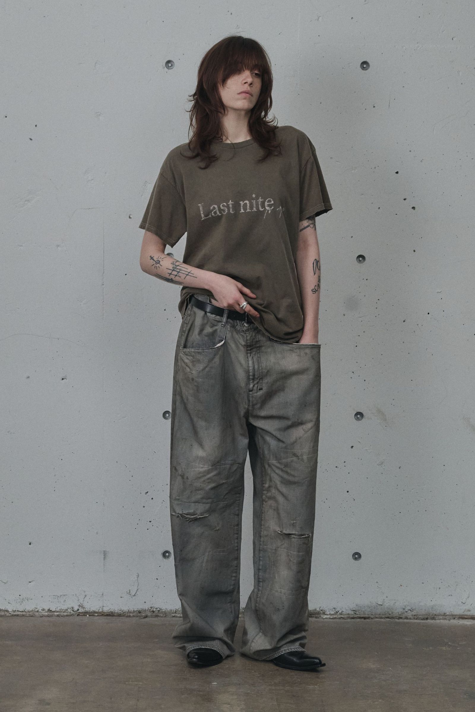 #06 10oz AGING type-A | BLACK | デニムパンツ