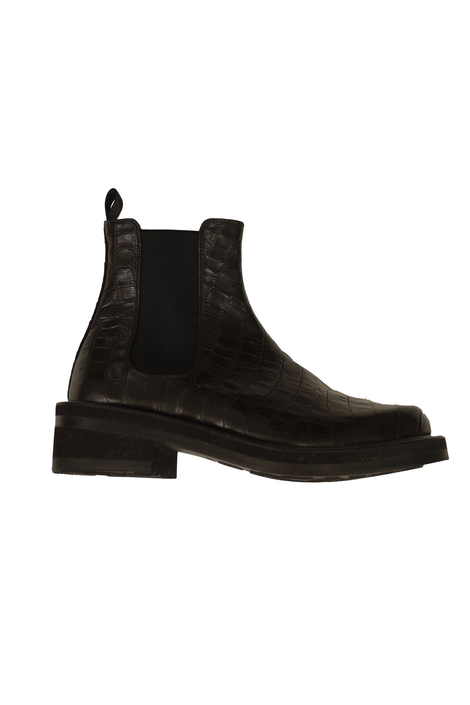 JieDa - LEATHER SIDE GORE BOOTS/BLACK | NapsNote