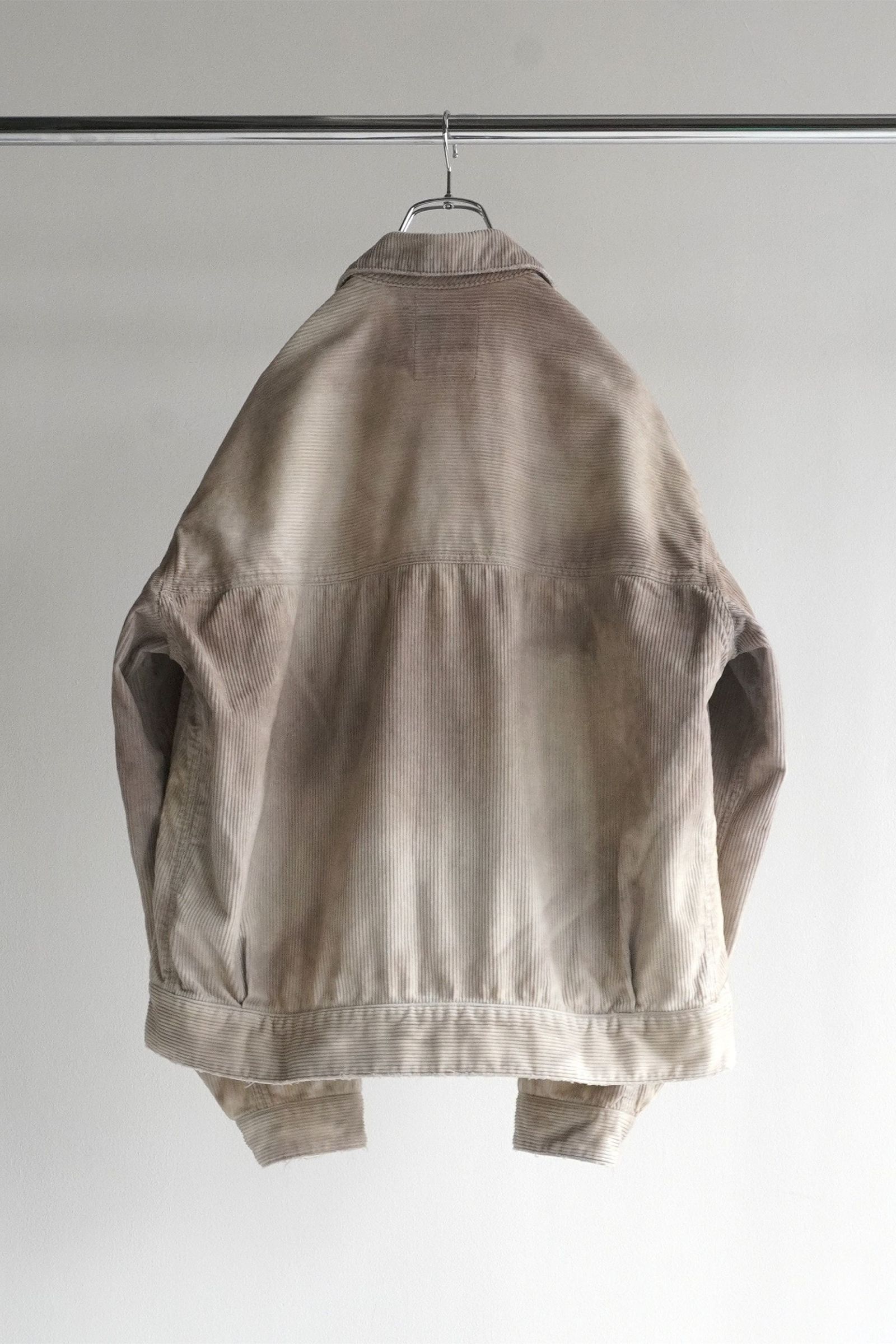 ANCELLM - CORDED VELVETEEN JACKET | GRAY | ジャケット | NapsNote