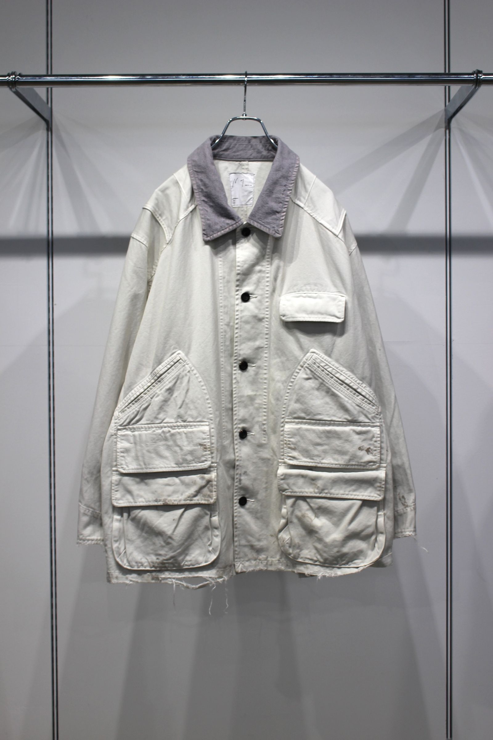 [ラスト1点] FINX HUNTING JACKET | G.WHITE | ハンティングジャケット
