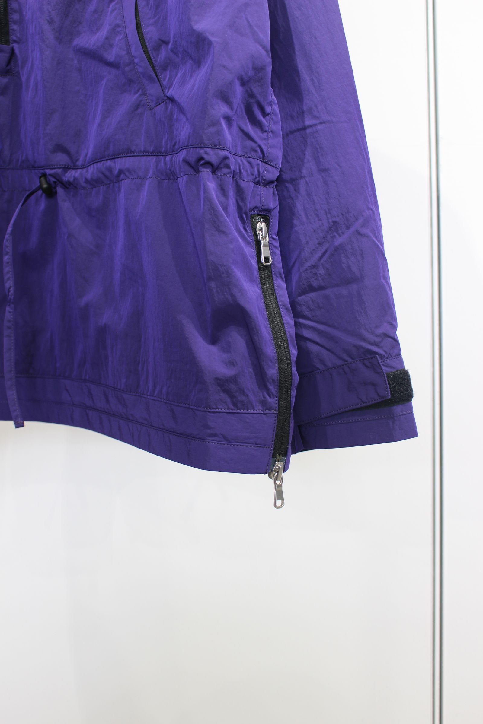 NYLON PULLOVER JACKET | PURPLE | ナイロンジャケット