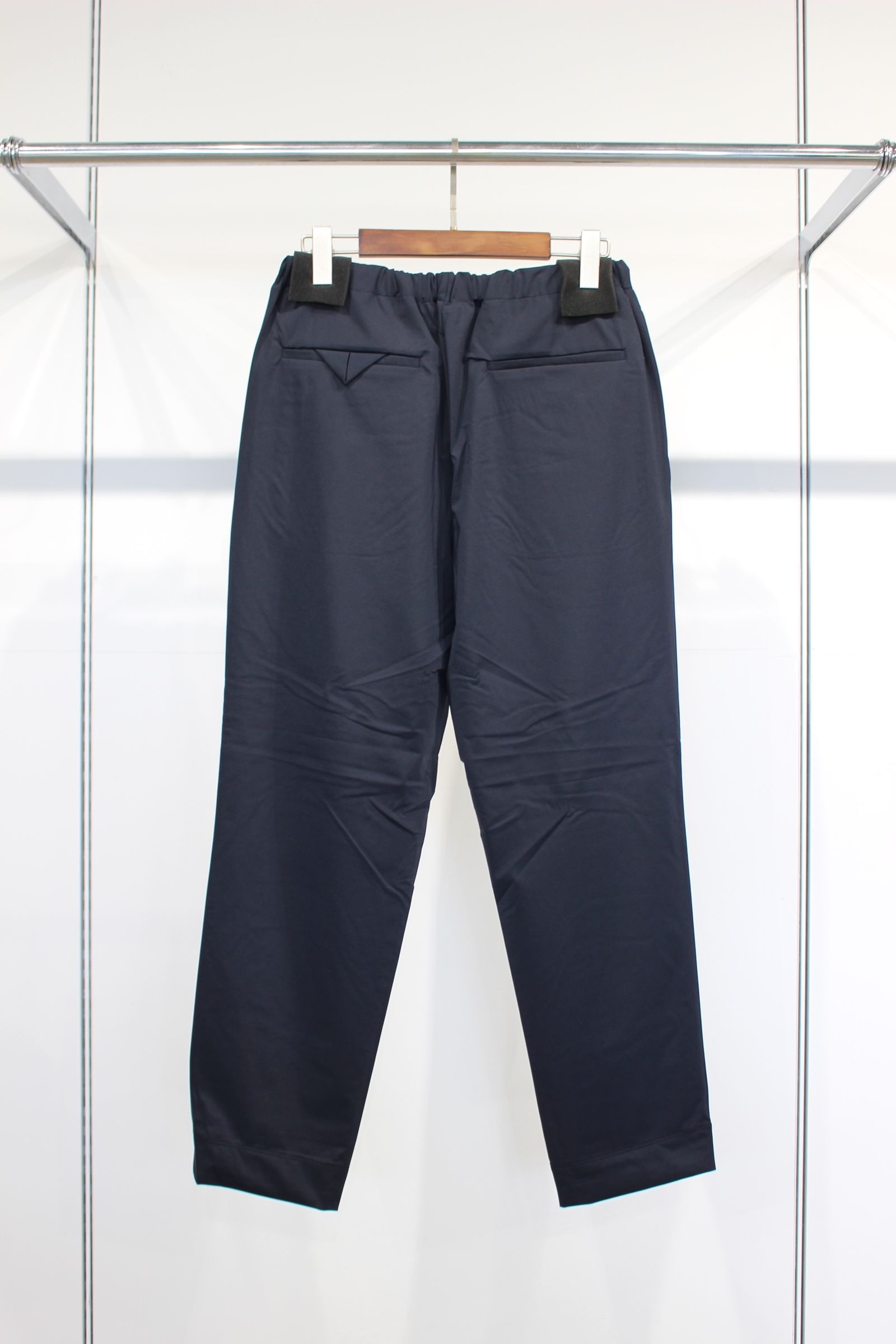 CURLY - 2TUCK TAPERED EZ PANTS -solid-/D.NAVY | NapsNote