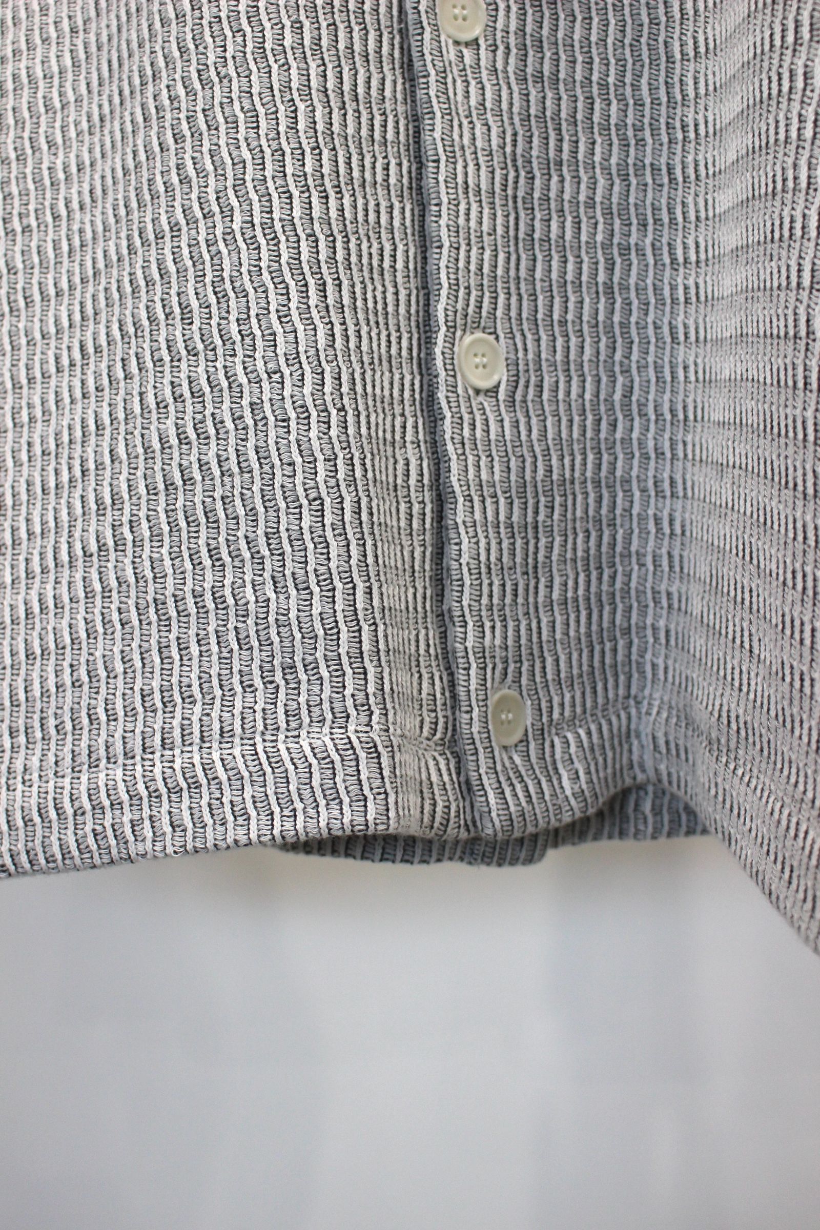 [ラスト1点] 3D WAFFLE CARDIGAN | COCONUT | カットソー