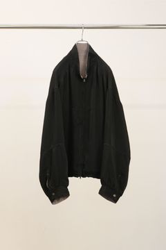 CUPRO REVERSIBLE JACKET | BLACK | リバーシブルジャケット