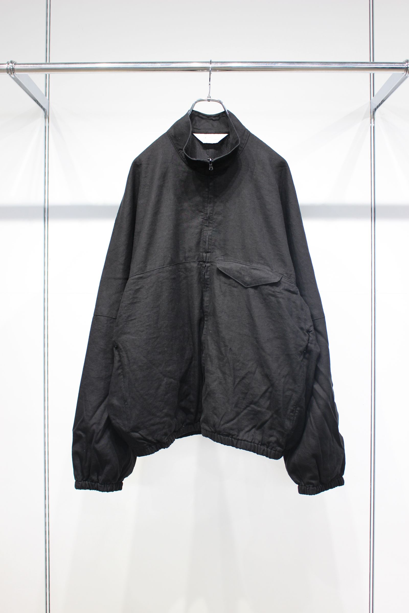 ANCELLM - SILK NEP KIMONO BLOUSON | SAX | ブルゾン | NapsNote