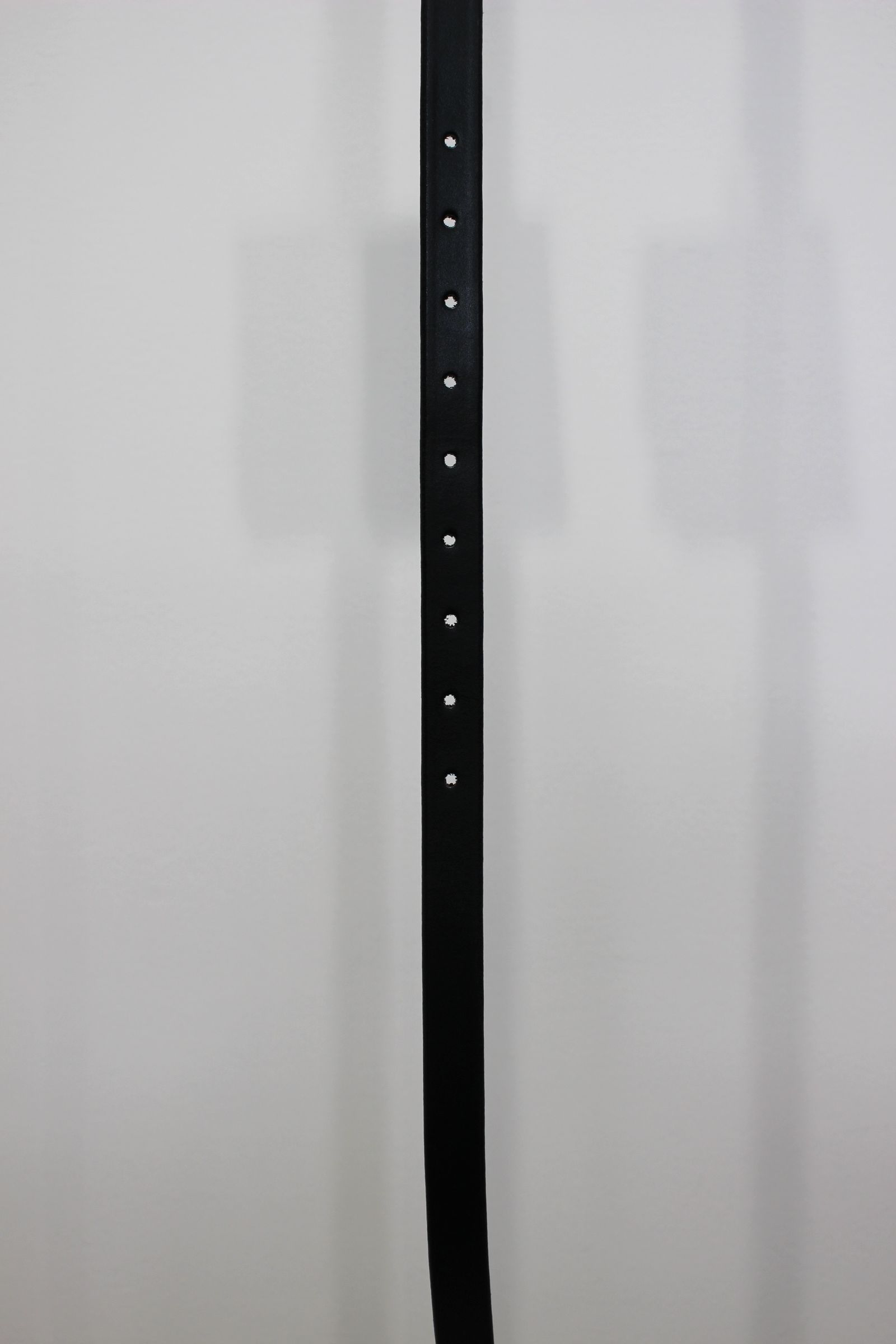 NARROW LEATHER BELT | BLACK | ベルト