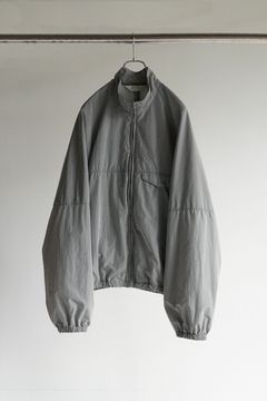 NYLON KIMONO BLOUSON/GRAY
