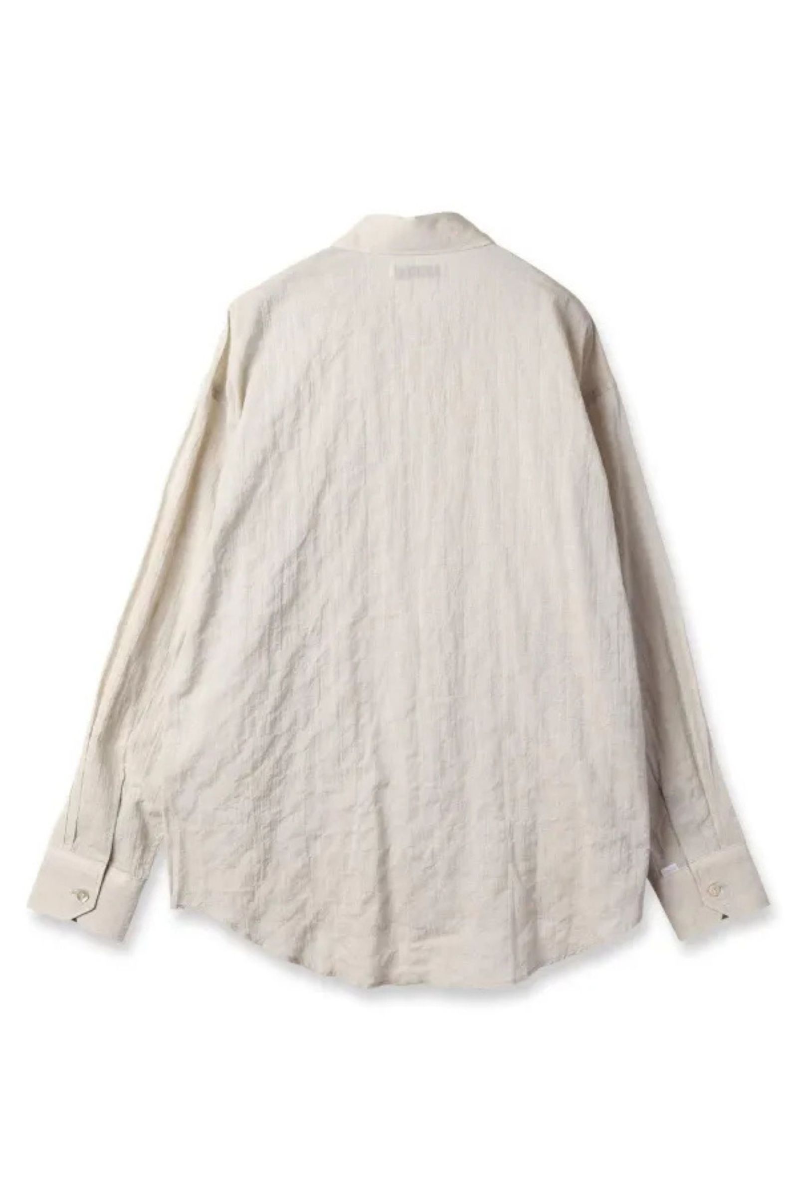 [ラスト1点] WRINKLE SHIRT | IVORY | シャツ