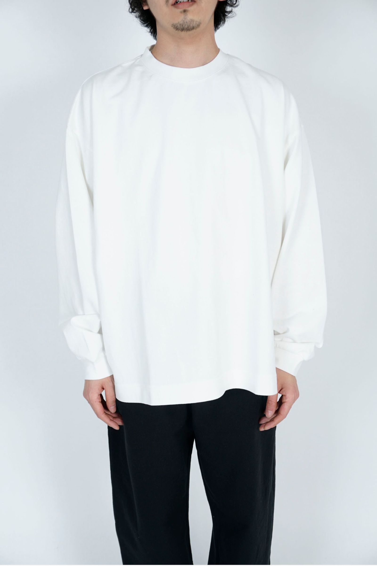 WIDE L/S T-SHIRT/カットソー