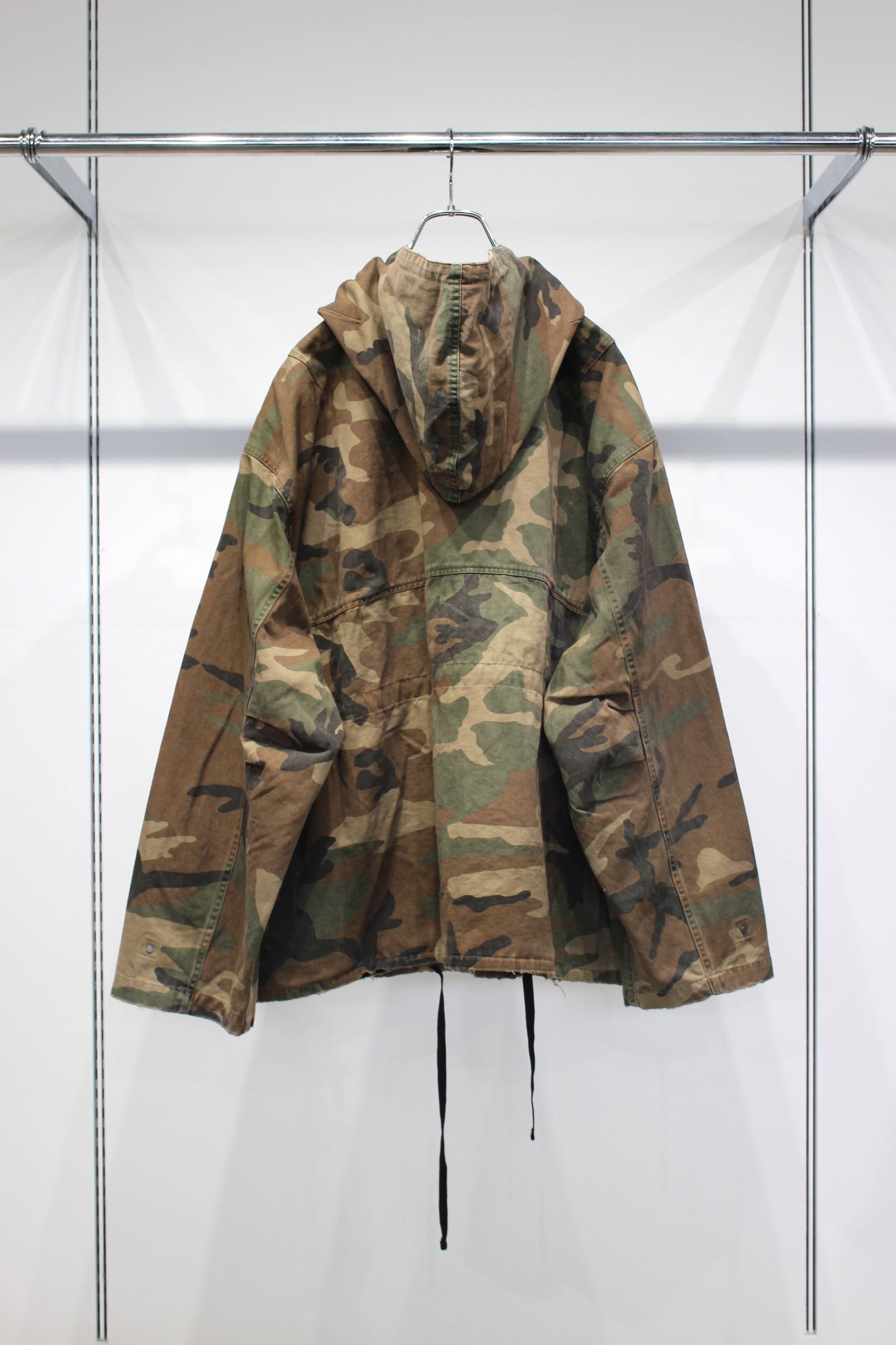 CAMO OVER HOODIE | WOODLAND | 迷彩ジャケット