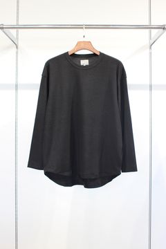 PREMIEREWARM L/S TEE (crew-neck) | BLACK | カットソー