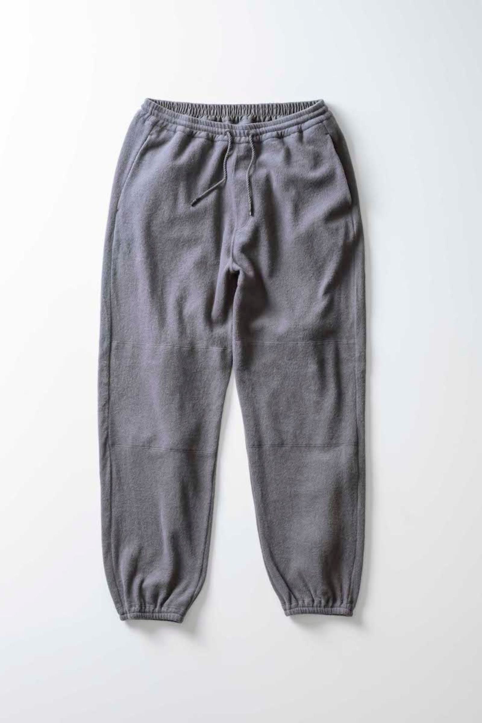 WOOL FLEECE JOGGER/MID GRAY