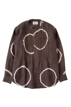 PIN TUCK LINEN SHIRTS/シャツ